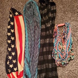 Infinity scarves